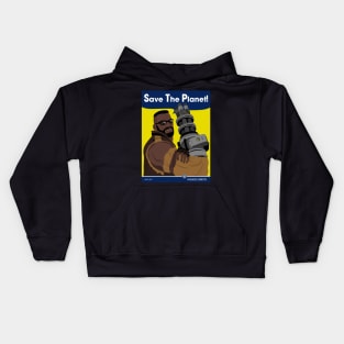 Save the planet Kids Hoodie